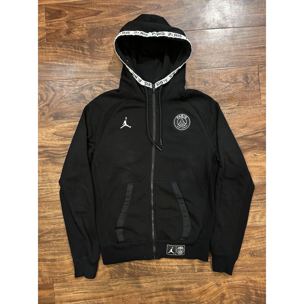 Nike Air Jordan X Paris Saint-Germain PSG Zip Up hoodie Size Small